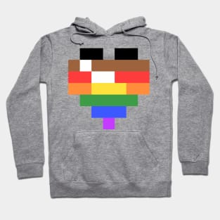 Pixel Heart - LGBT+ Pride Hoodie